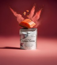 Merlins 100 Freeze Dried Salmon Powder For Dogs Cats 100g 